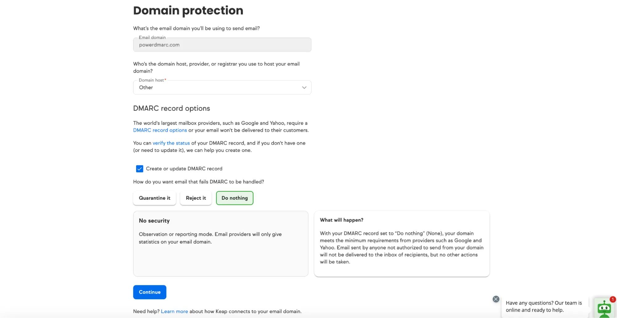 Keap DMARC, DKIM, and SPF Setup Guide (Formerly Infusionsoft) Domeinbescherming
