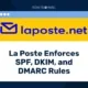 La Poste Enforces SPF, DKIM, and DMARC Rules MailChimp用DMARC