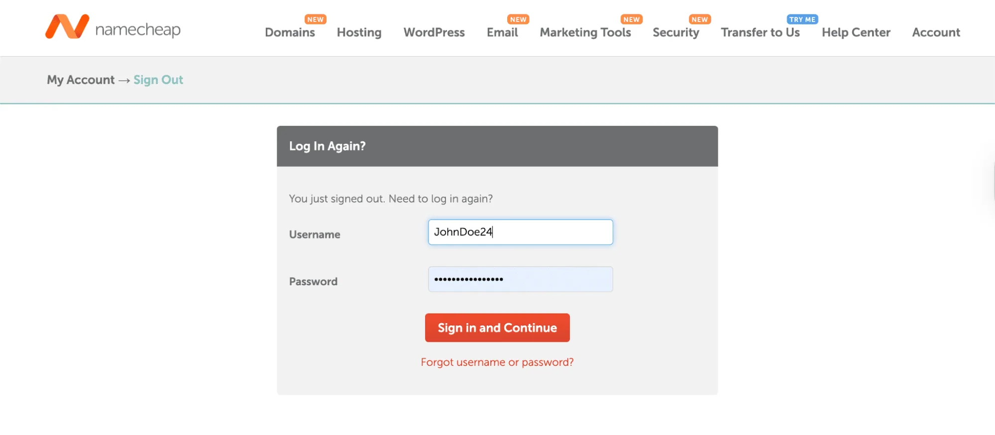 Accedere al proprio provider DNS