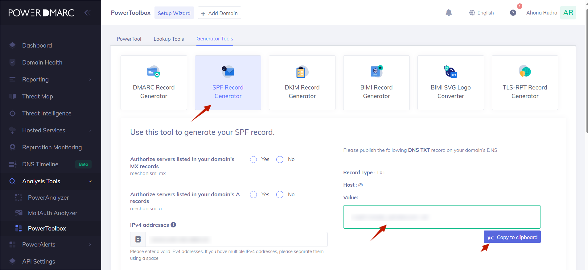 Use an SPF Generator