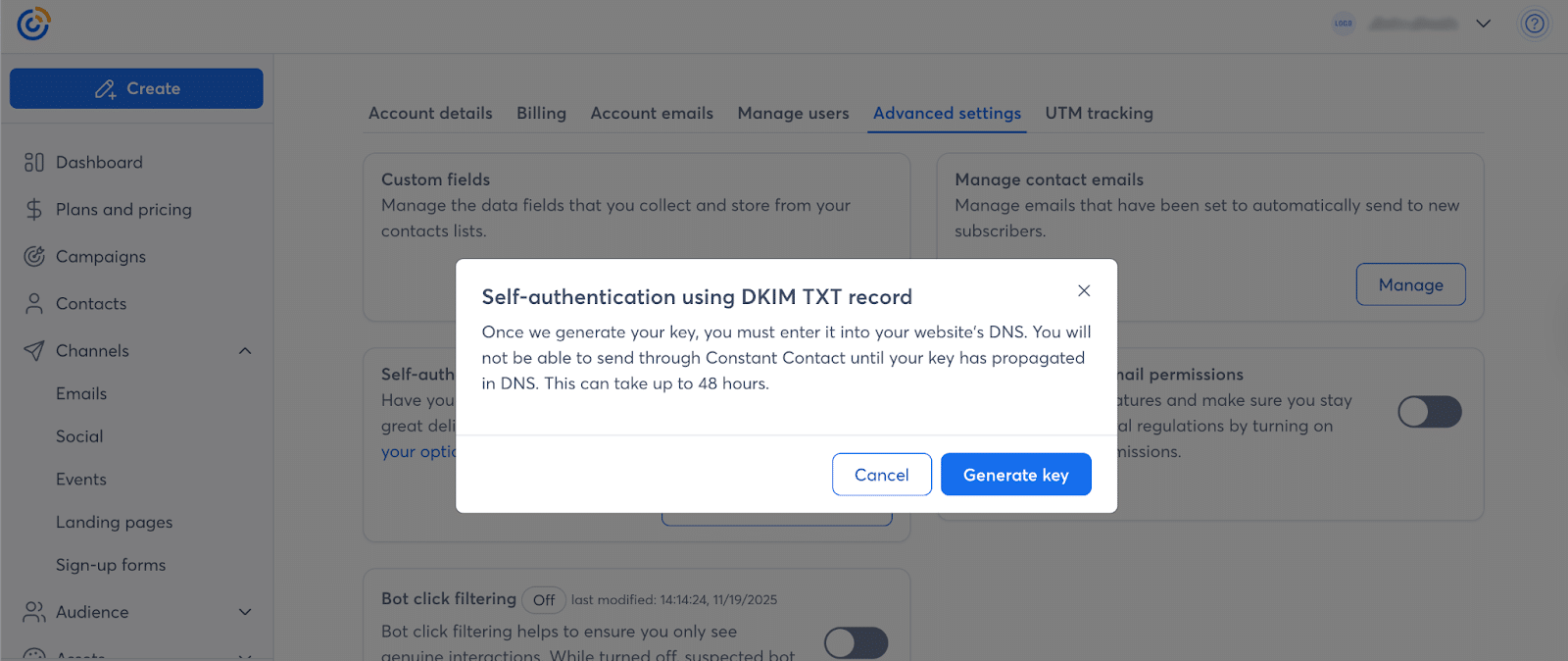 10 Sleutel genereren