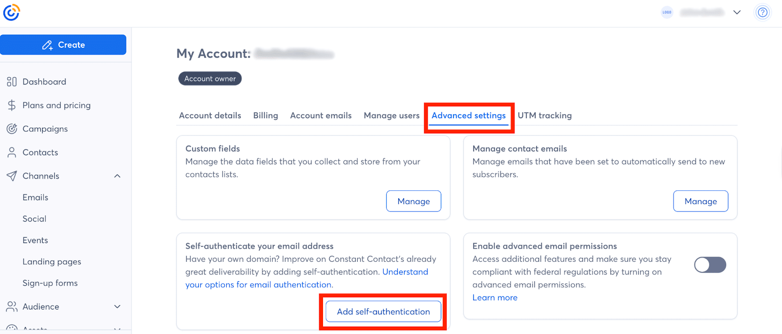 2 Zelfauthenticatie toevoegen