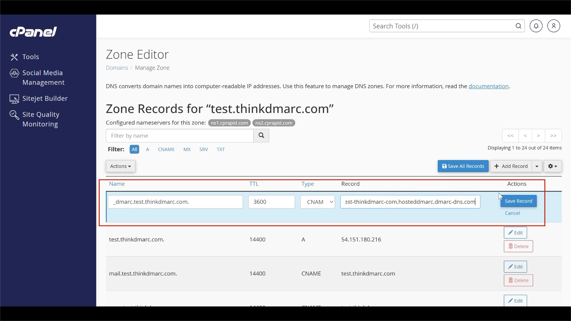 cPanel SPF, DKIM, and DMARC Setup Guide 24