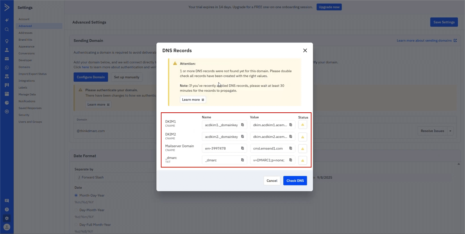 ActiveCampaign DMARC