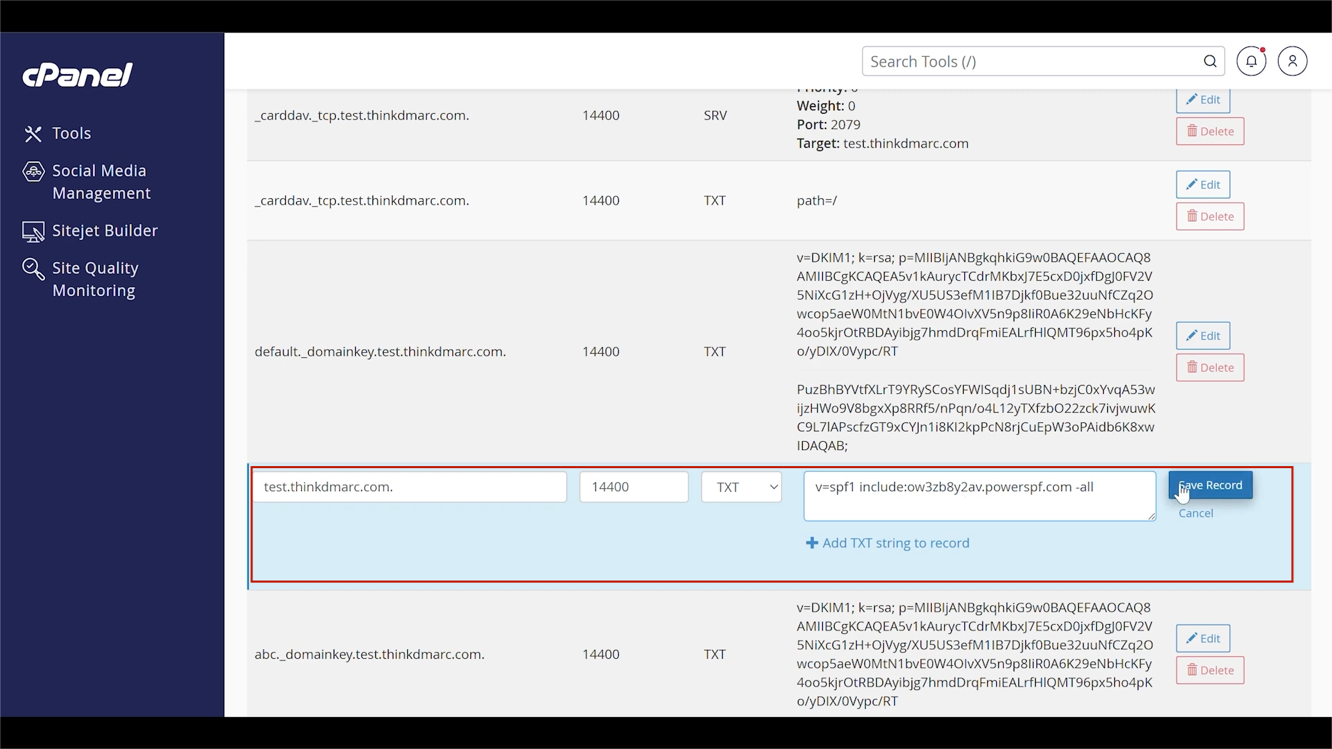 cPanel SPF, DKIM, and DMARC Setup Guide 7