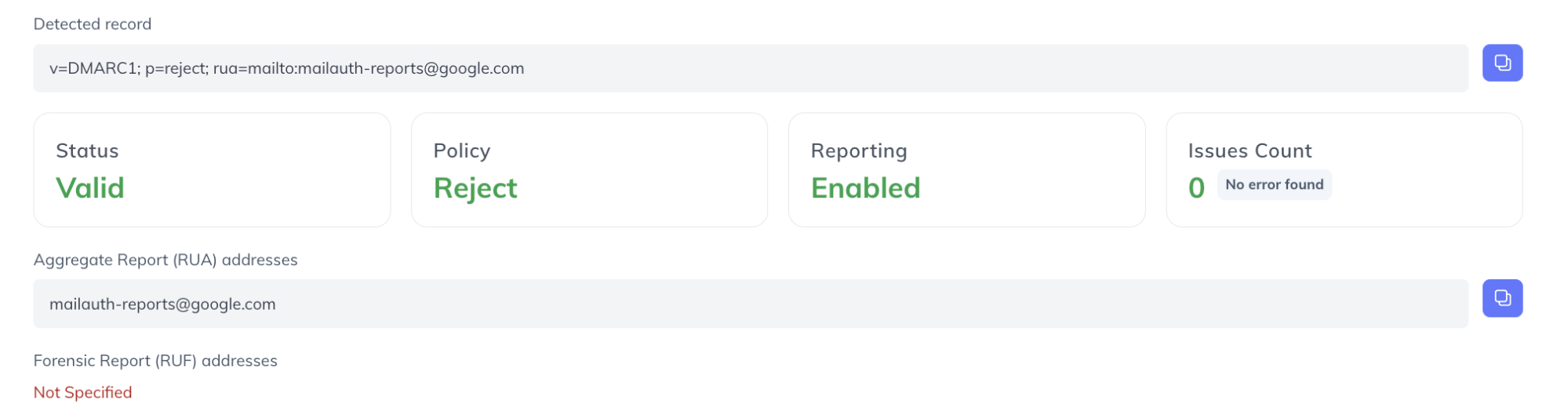 Check Whether a DMARC Record Already Exists