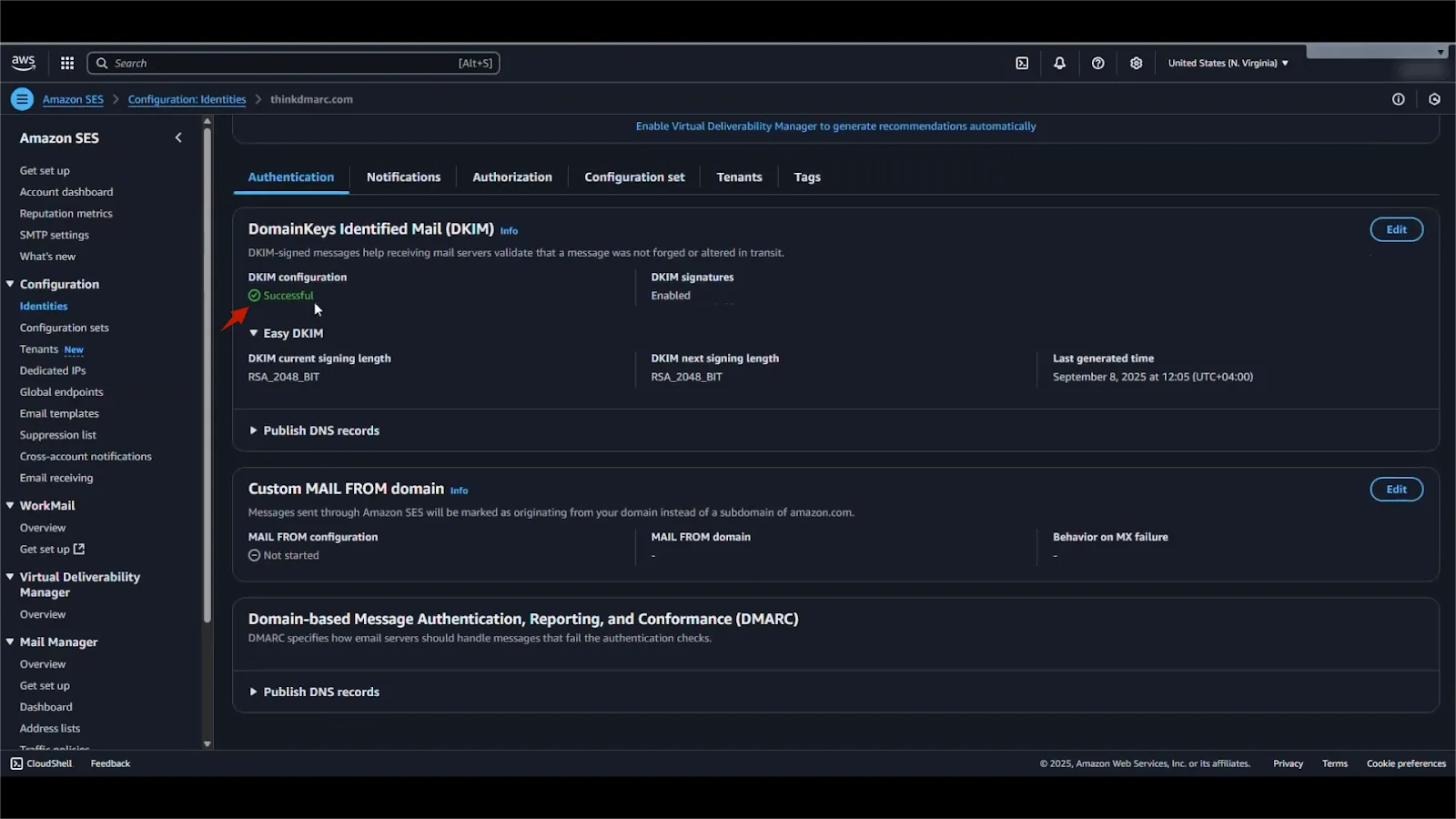 A Step-by-Step Guide to Setting Up SPF, DKIM, and DMARC for Amazon SES afbeelding09