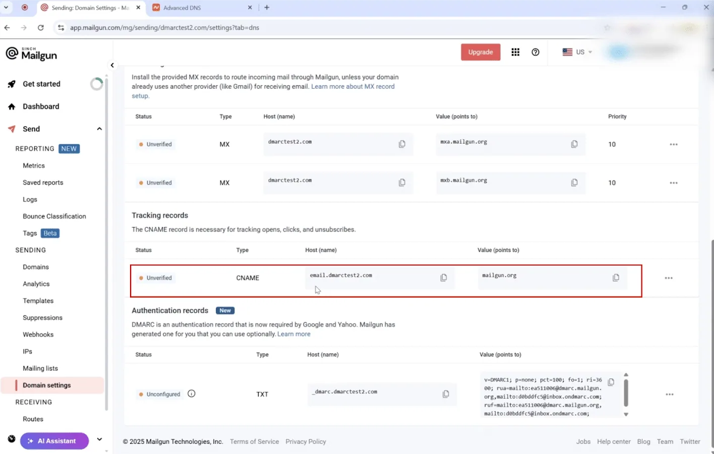 Mailgun SPF, DKIM, DMARC Setup Guide Mailgun DMARC