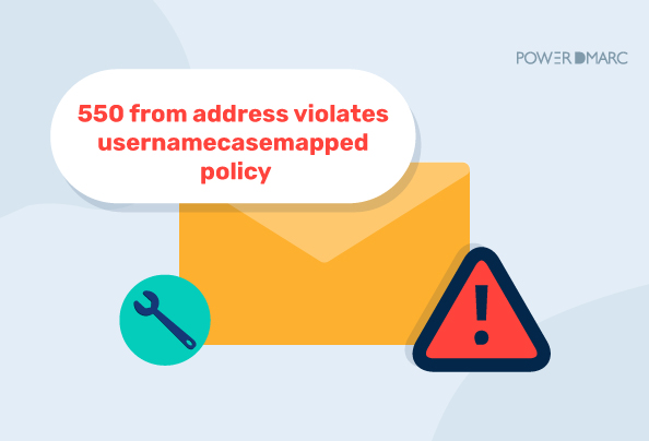 550 L'adresse d'expéditeur enfreint la politique UsernameCaseMapped : causes et solutions
