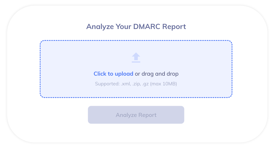Upload-your-DMARC-XML