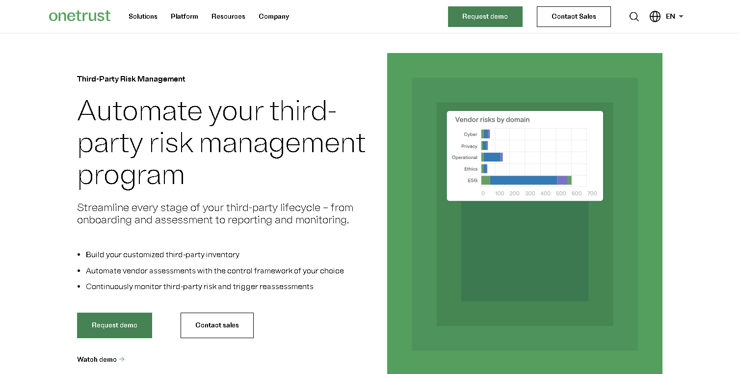 企業向けベンダーリスク管理
