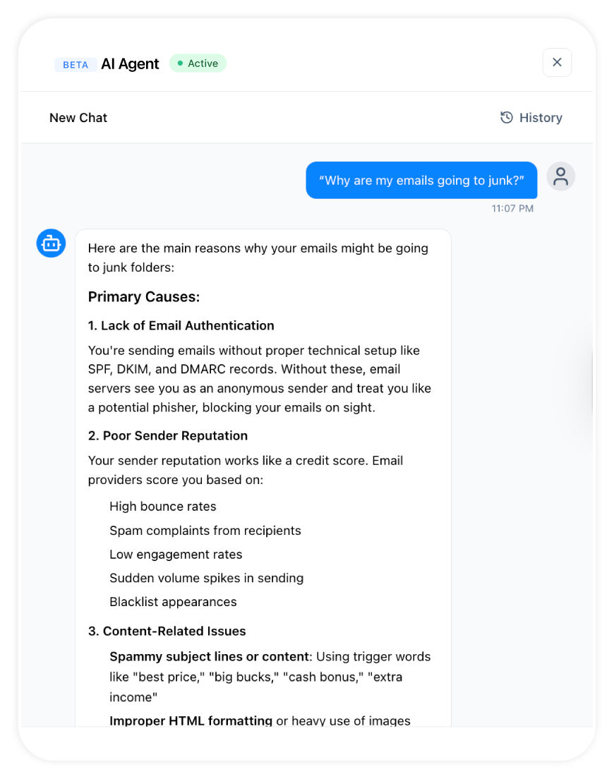 Perché le mie e-mail finiscono nella cartella della posta indesiderata?