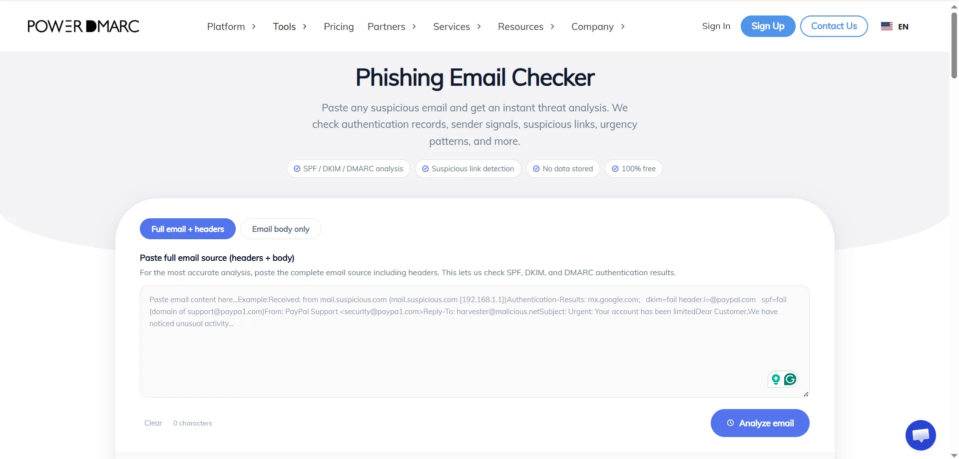 Phishing-e-mailcontrole