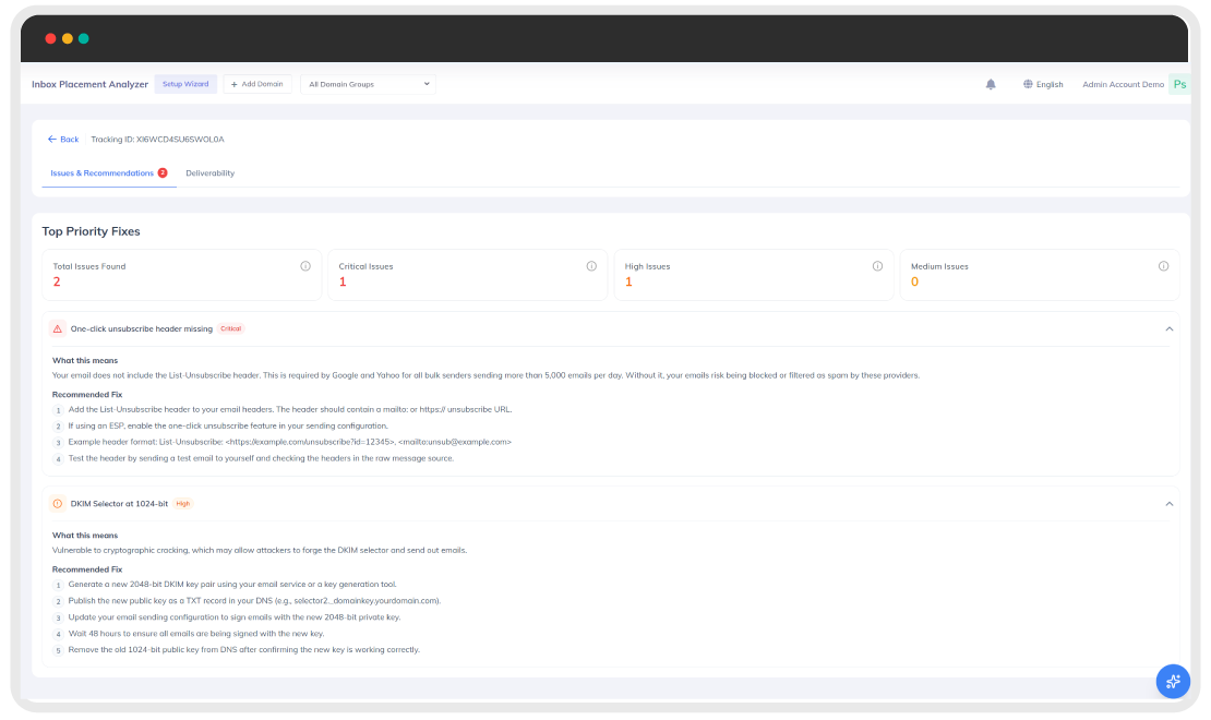 Risoluzione guidata dei problemi — guida alle soluzioni prioritarie con esempi di DNS da copiare e incollare