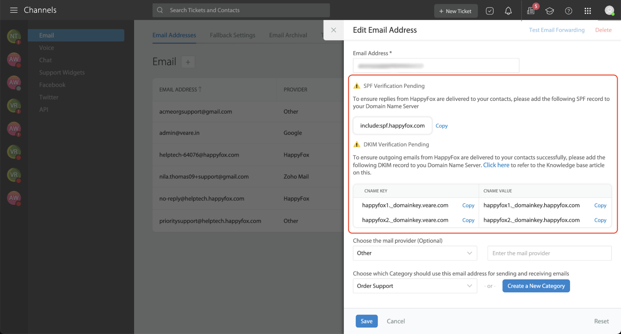 Happyfox DKIM, DMARC, and SPF Setup Guide Happyfox SPF